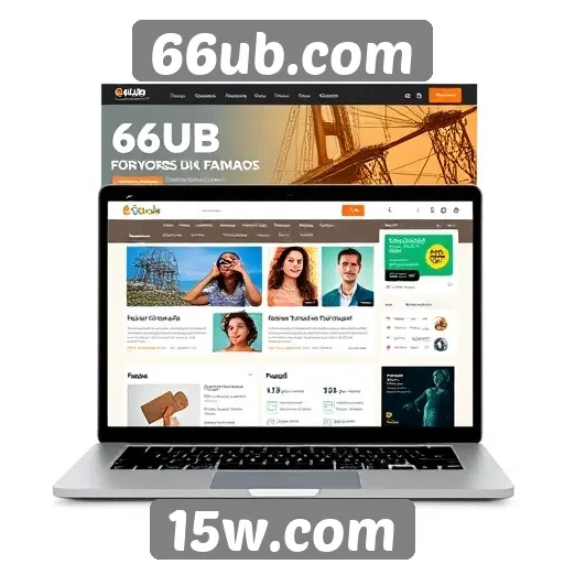 Navegação e usabilidade do site 66ub.com